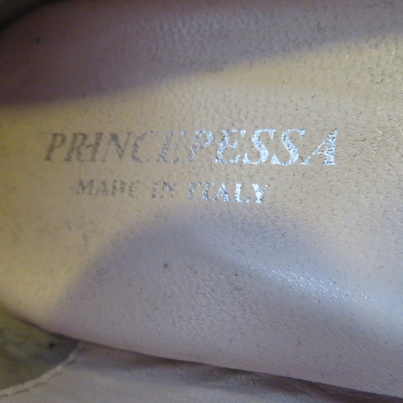 PRINCIPESSA MAROON/DARK RED SUEDE FLATS 8 - Picture 6 of 7